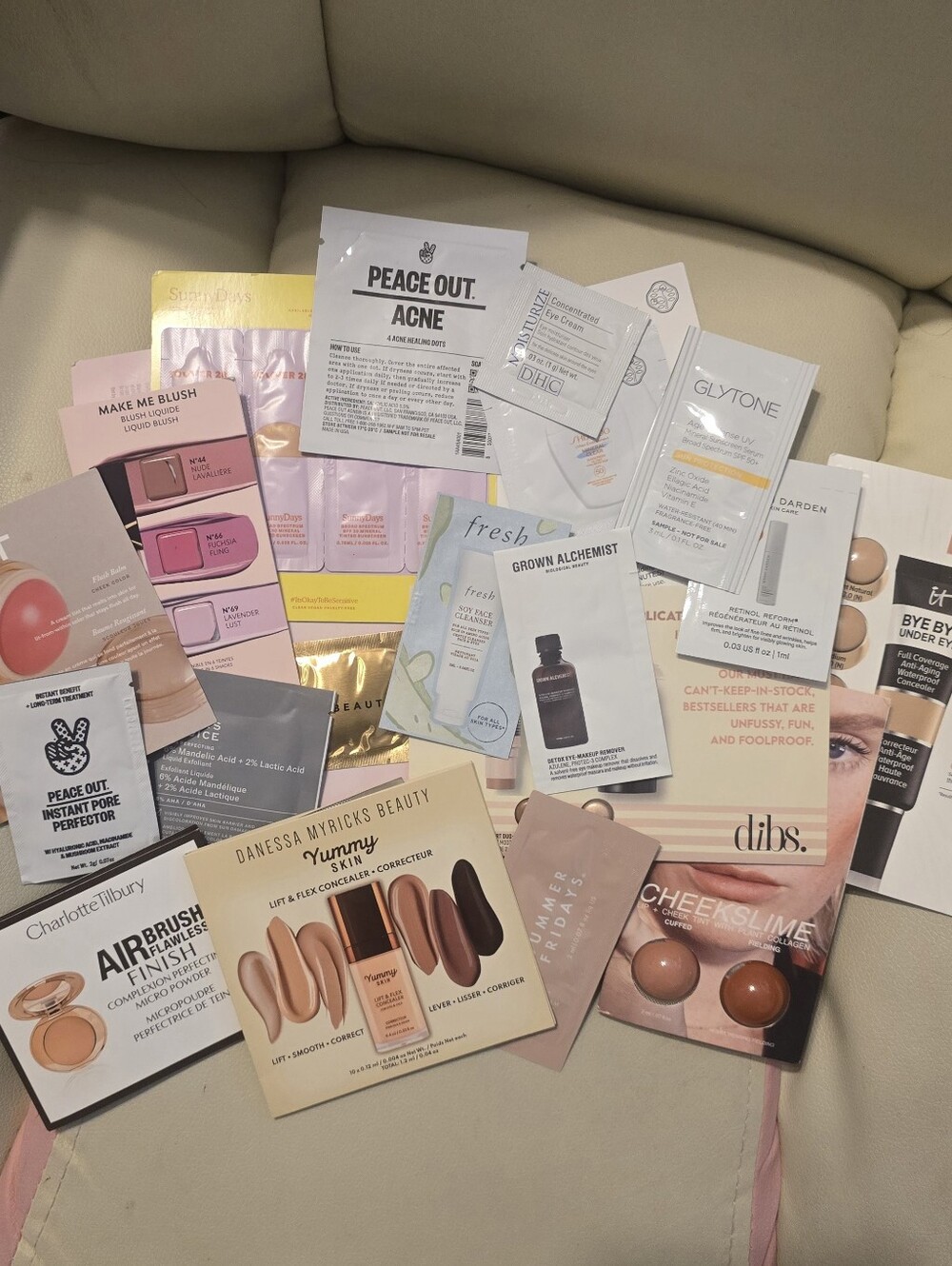 Skincare And Makeup Sample Set